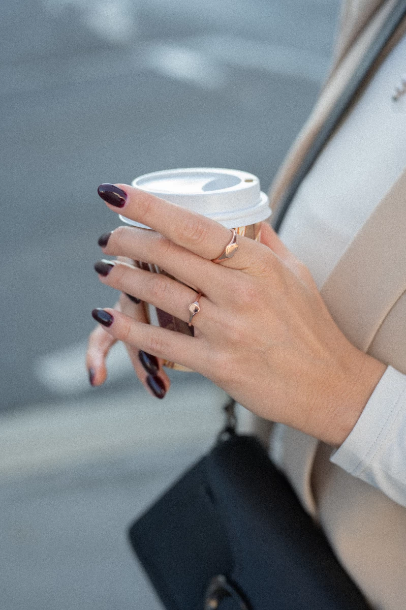 Szív Ezüst 925 Gyűrű