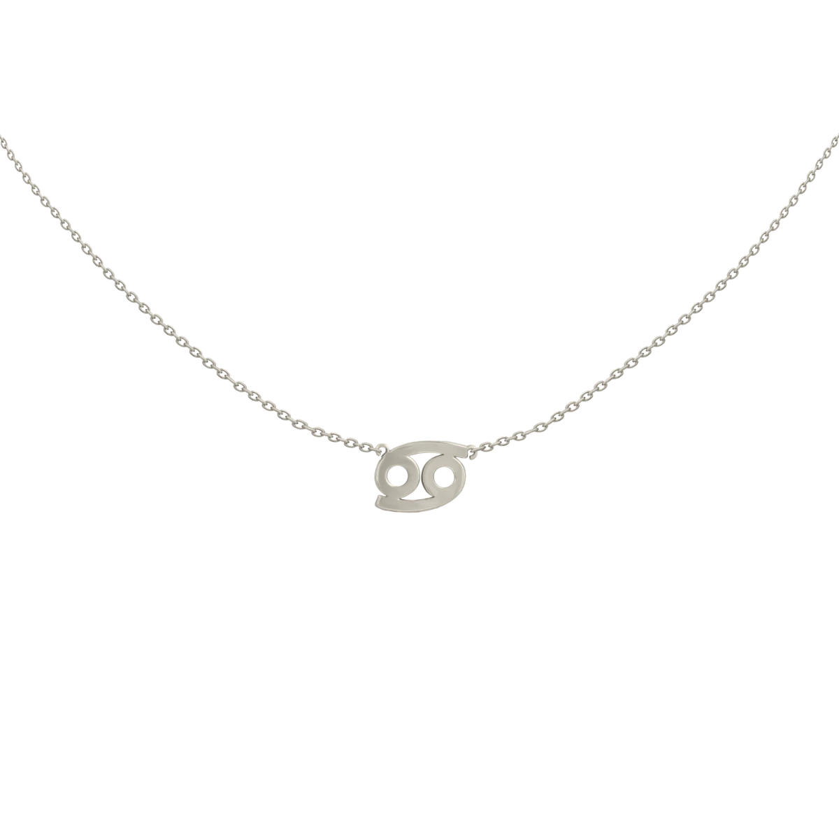 Horoszkóp Fehér Arany 14K Nyaklánc