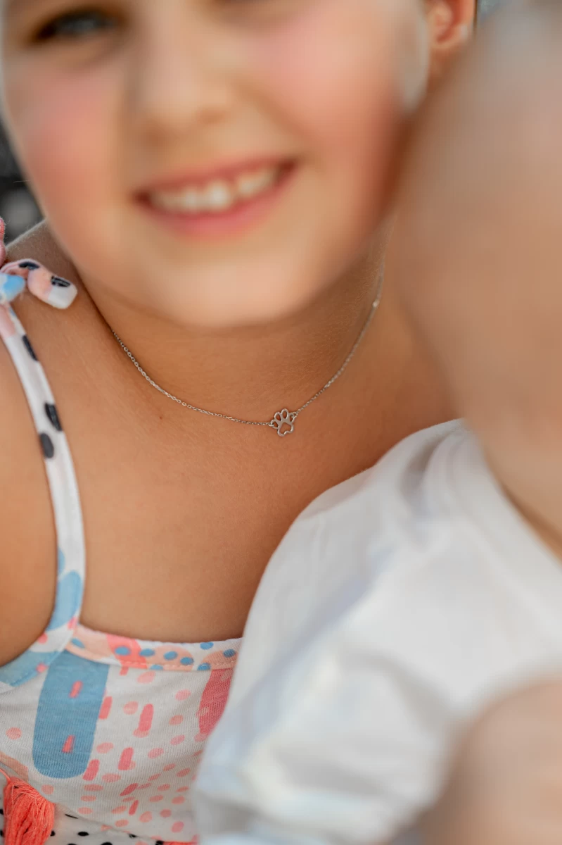 Kontúr Tappancs Baby Ezüst 925 Nyaklánc