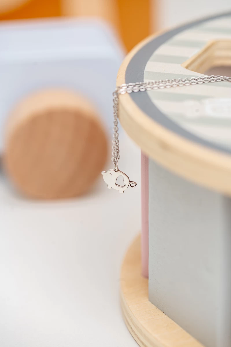 Szerencsemalac Baby Ezüst 925 Nyaklánc