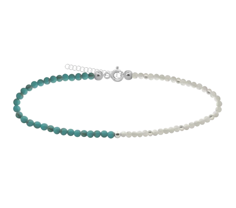 GRAV Turquoise Mist Ezüst 925 Karkötő