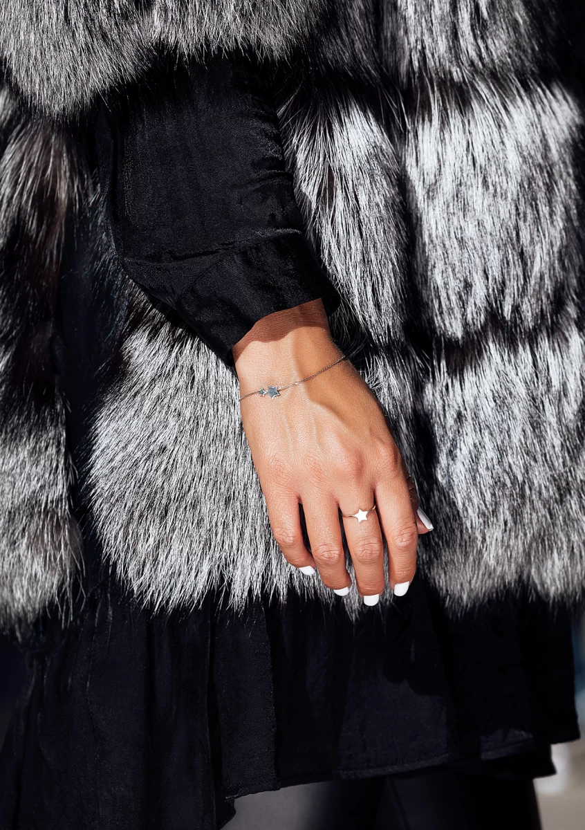 Dupla Csillag Arany Karkötő