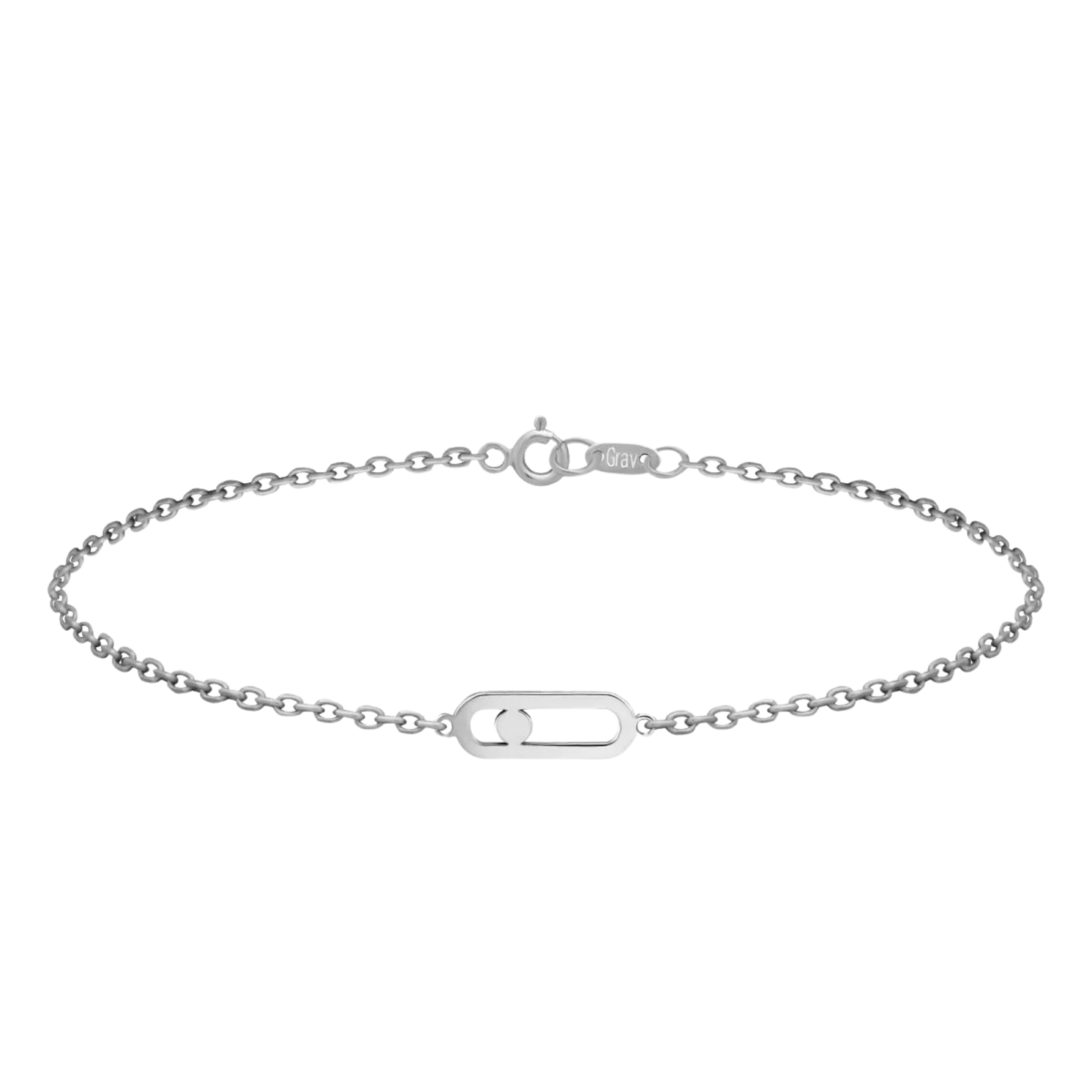 Biztostű Ezüst 925 Karkötő