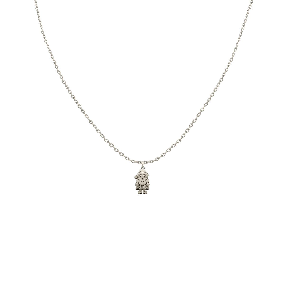 Mikulás Baby Fehér Arany 14K Nyaklánc