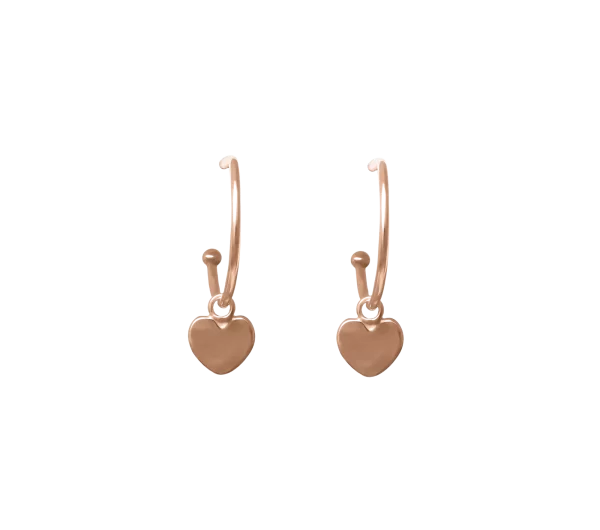 Grav Heart Arany 14K Fülbevaló