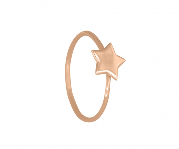 Csillag Vörös Arany Gyűrű